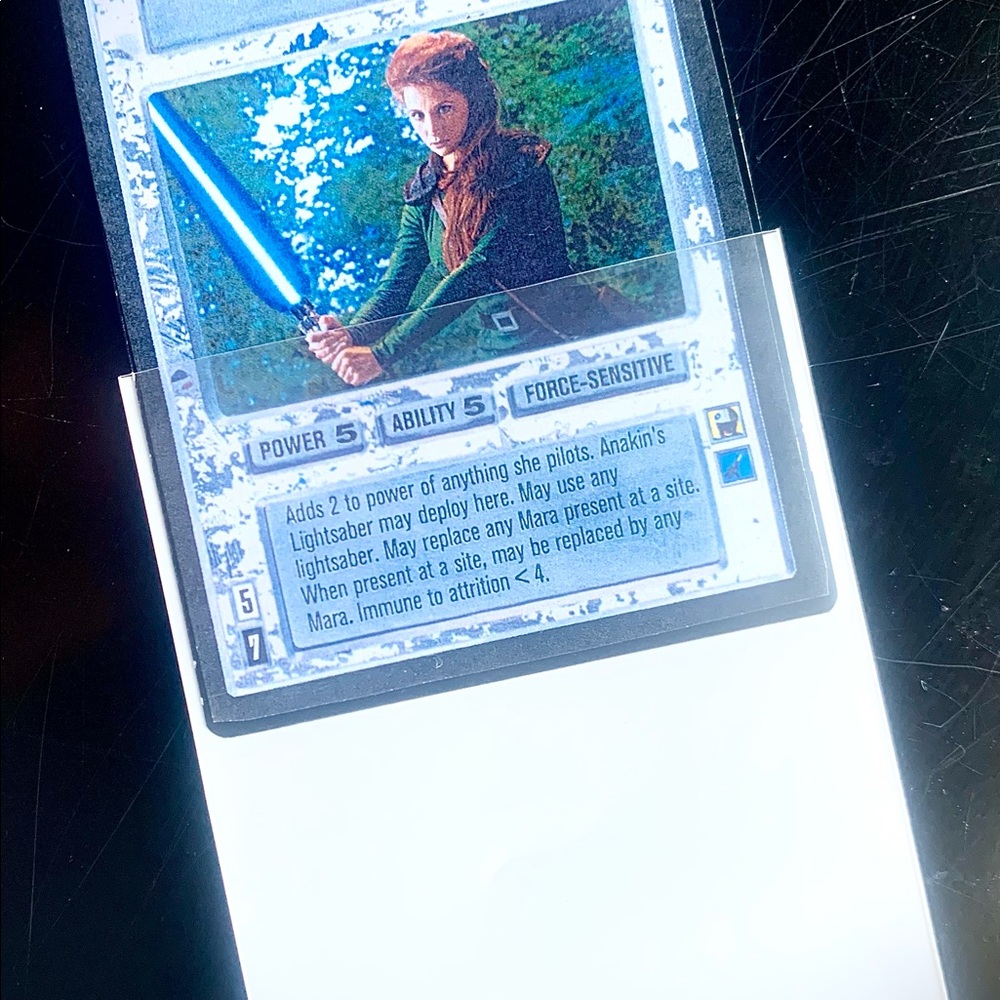 Autographed ccg card - Picture 2 of 3